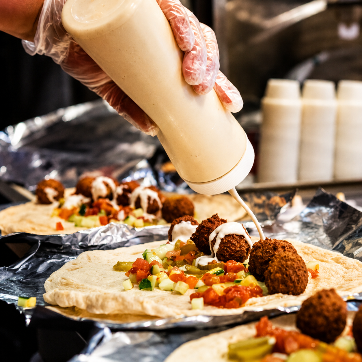 Falafel laffa