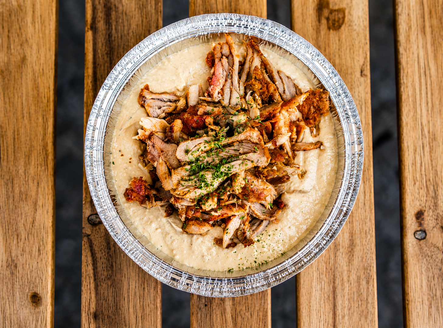 Baby chicken shawarma
